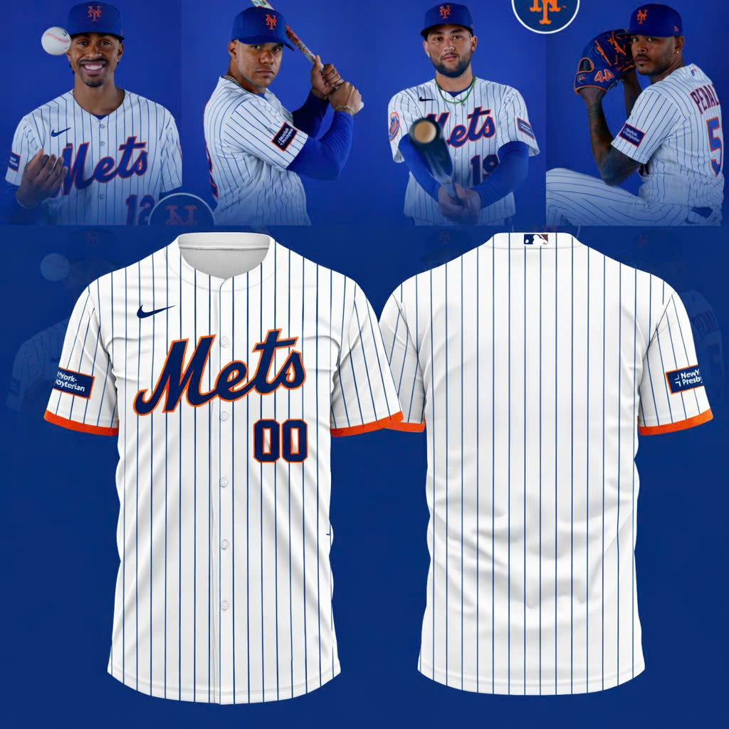 Mets Empire Pinstripe Baseball Jersey