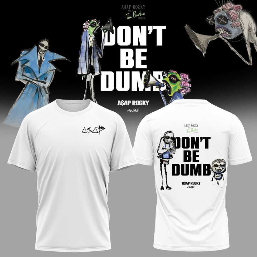 A$AP Rocky DON’T BE DUMB New Album Combo Shirt