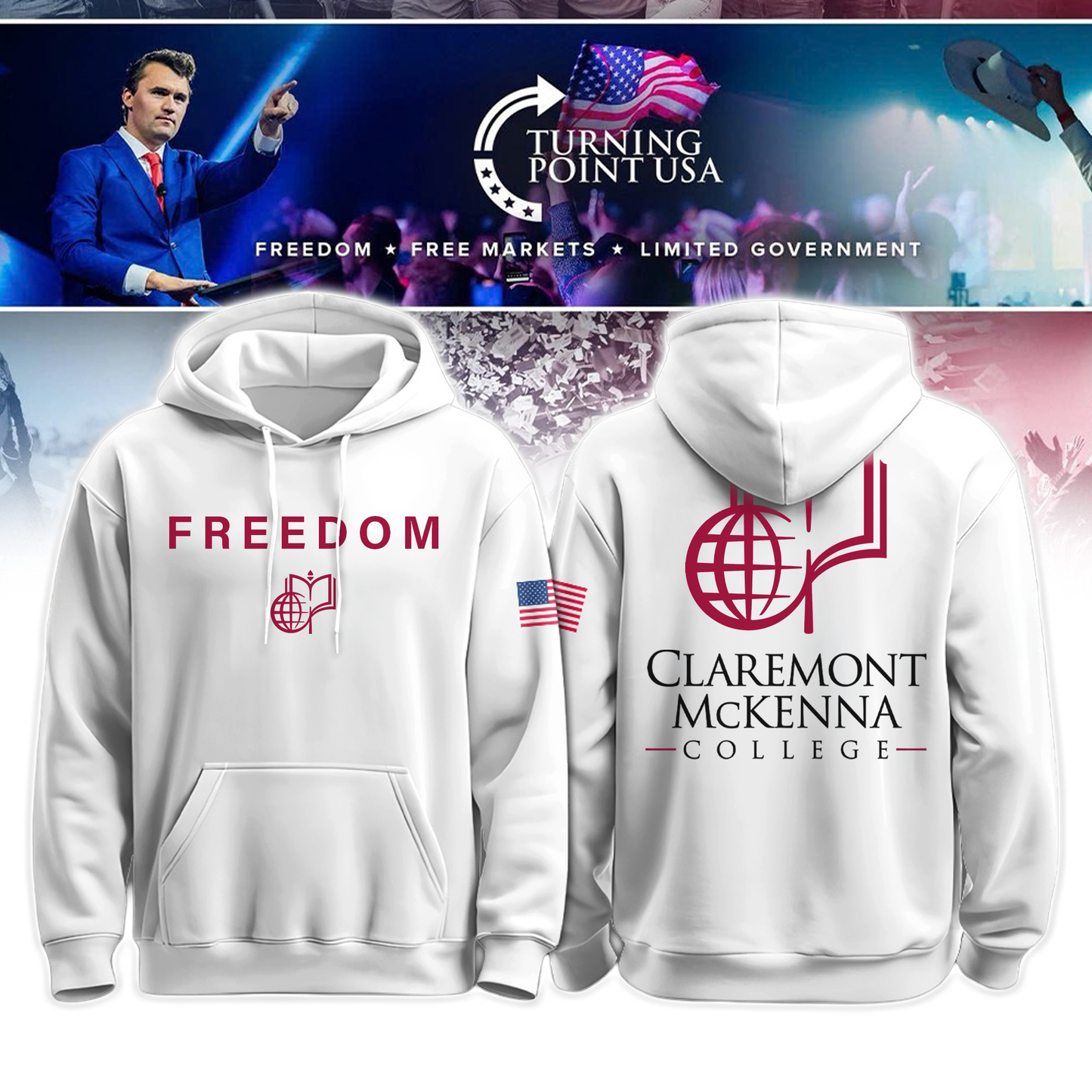 Claremont McKenna College Freedom Hoodie