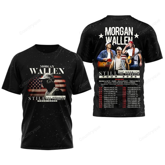 Morgan Wallen – MGWL Tour 2026 v2 Sweatshirt & Hoodie & T-Shirt