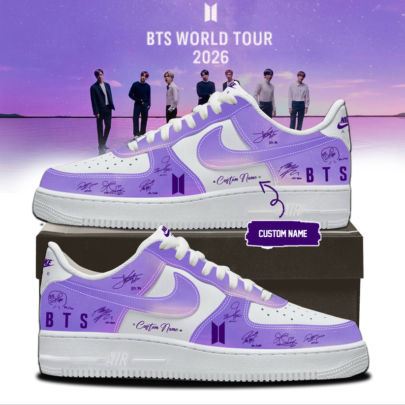 BTS ”COMEBACK & WORLD TOUR 2026” Limited Edition Signature – Shoes