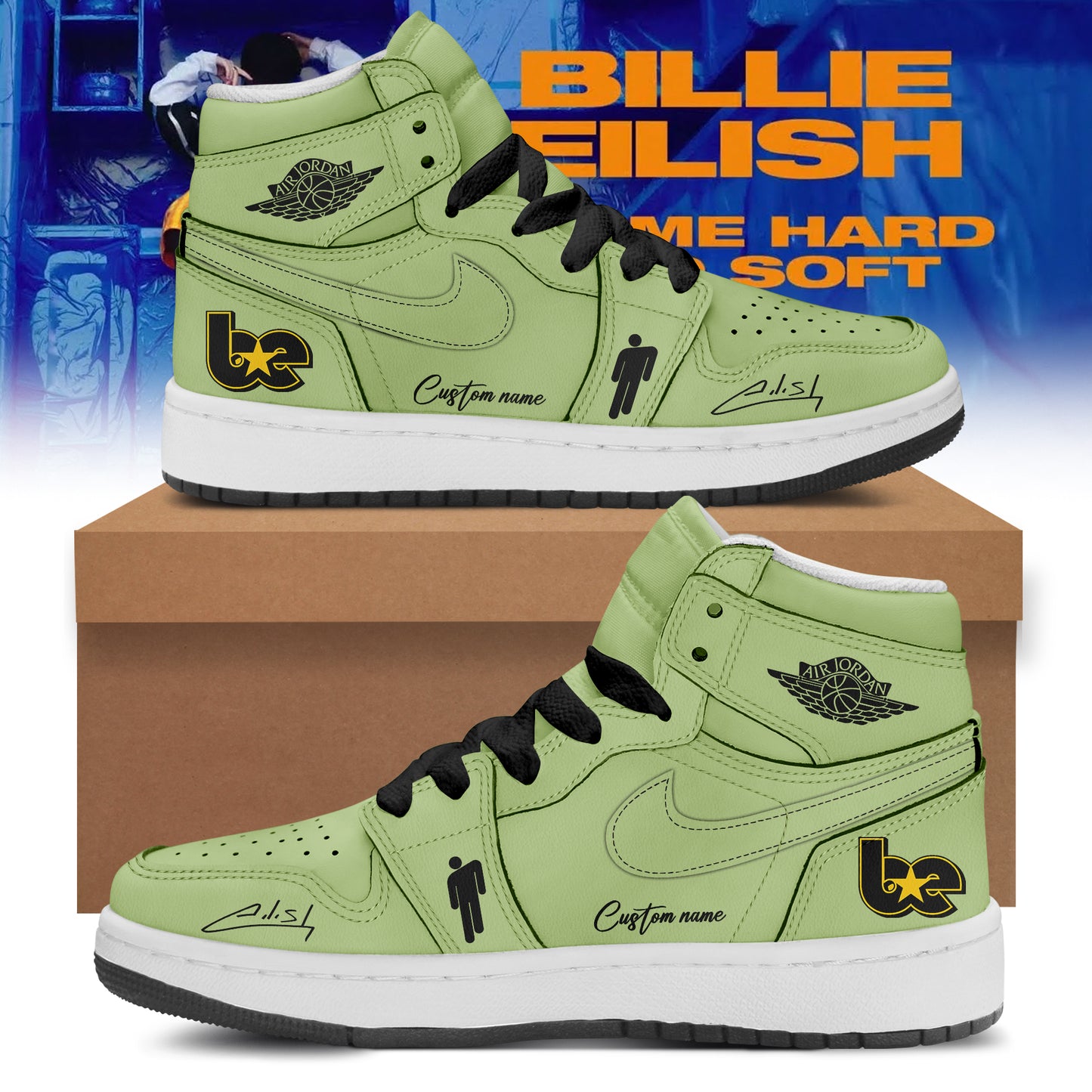 .Billie Eilish Hit Me Hard and Soft: The Tour Shoes 88