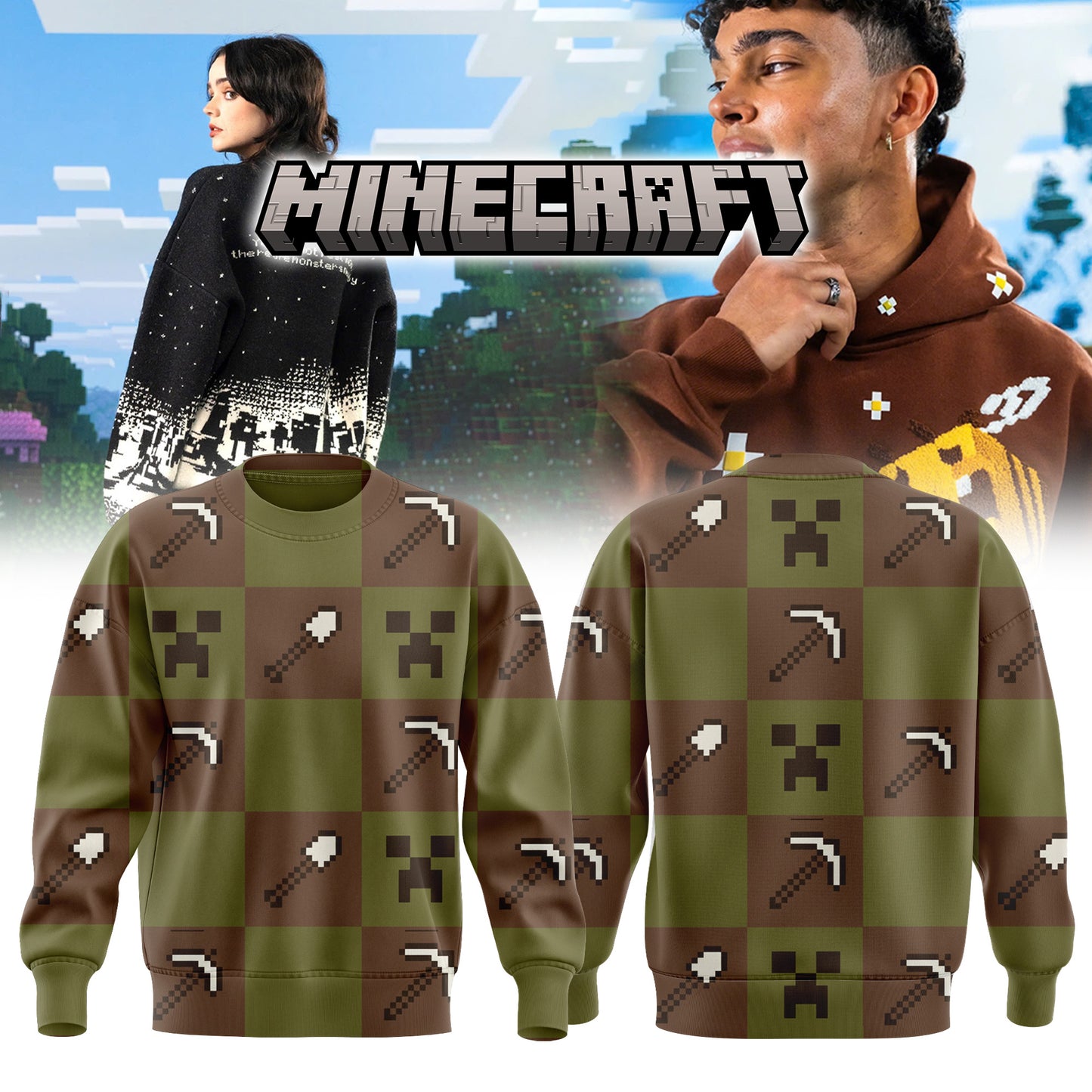 MINECRAFT Winter Collection: Tool Of Trade Sweatshirt