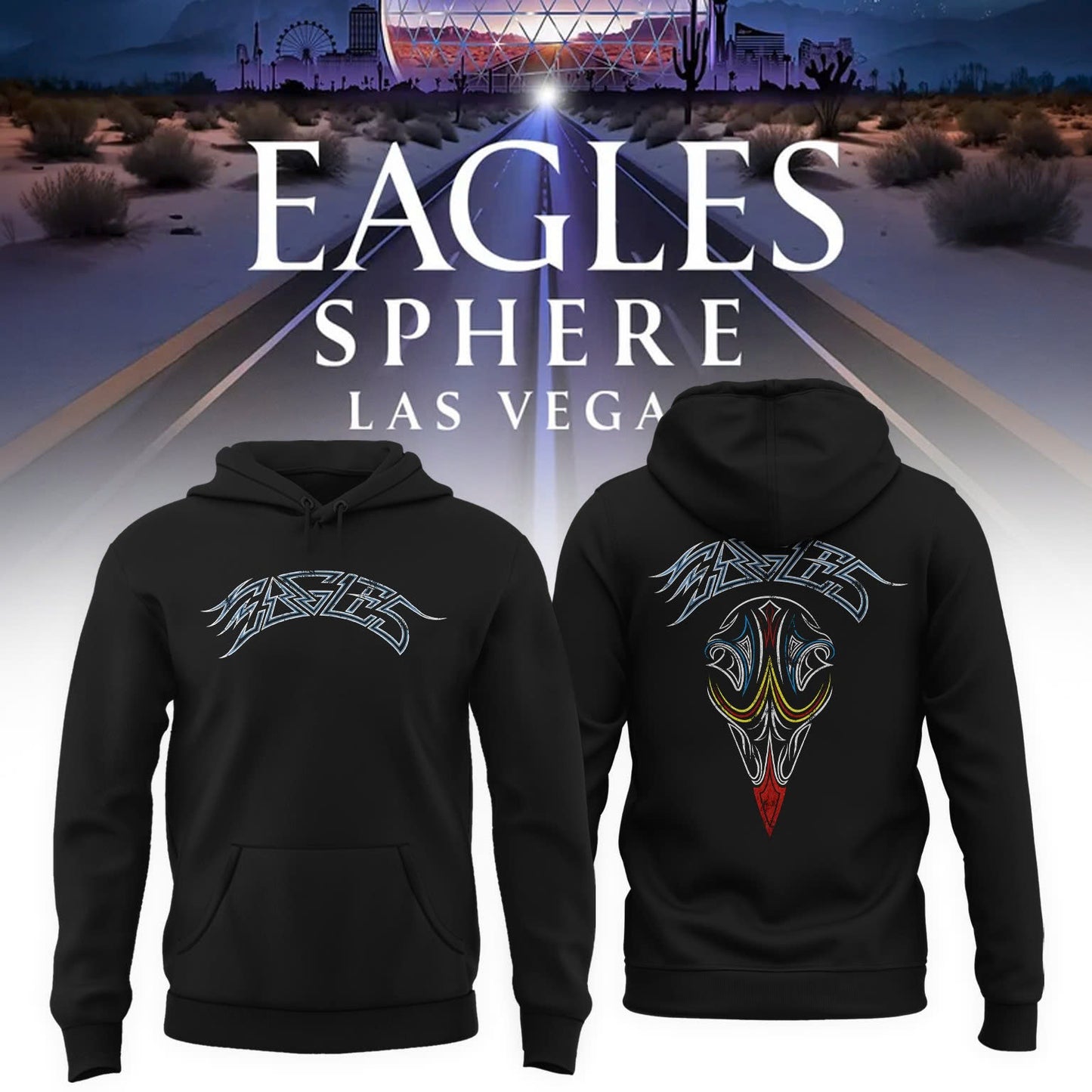 Eagles The Long Goodbye Act III 2026 Tour Hoodie