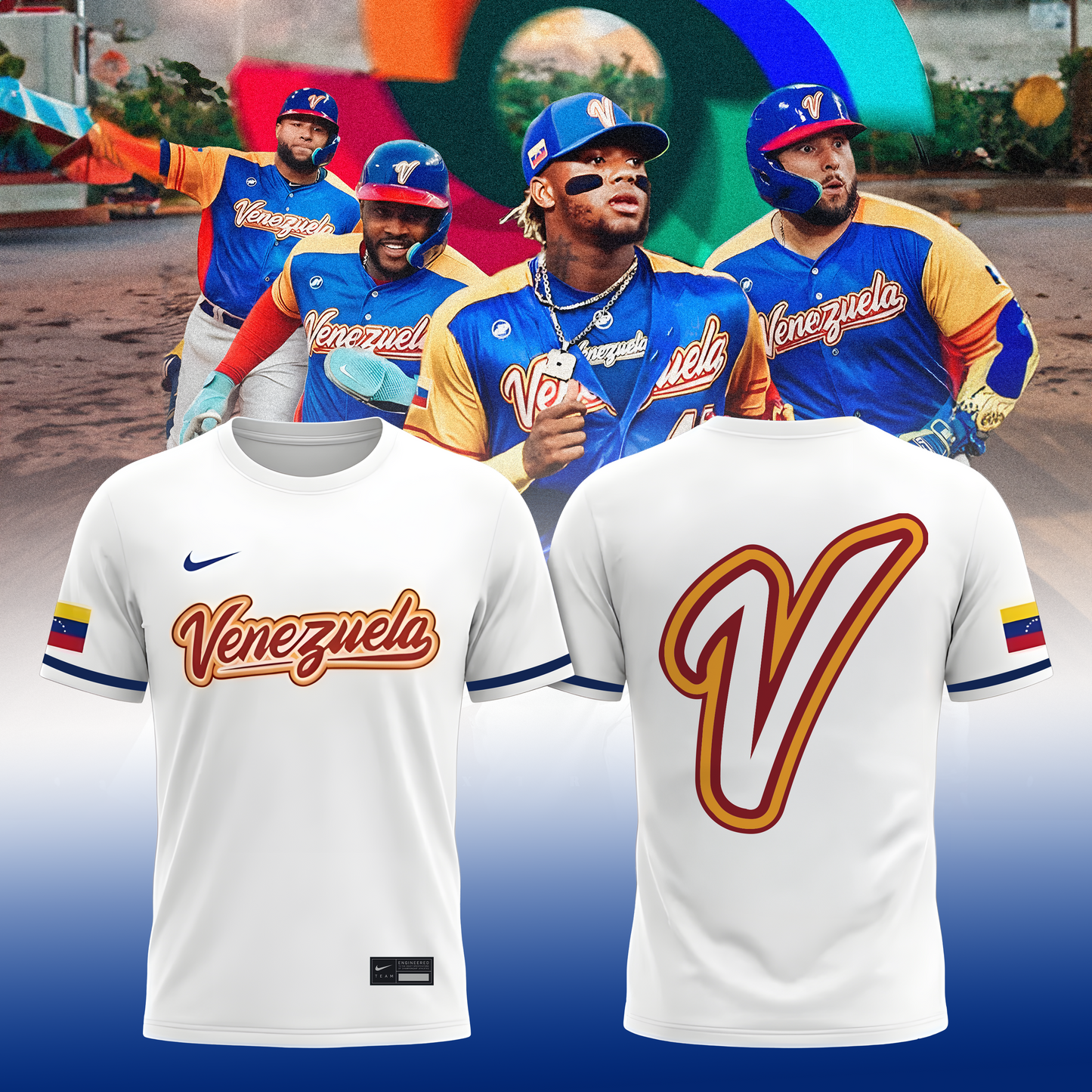 Venezuela Baseball 2026 World Baseball Classic TShirt