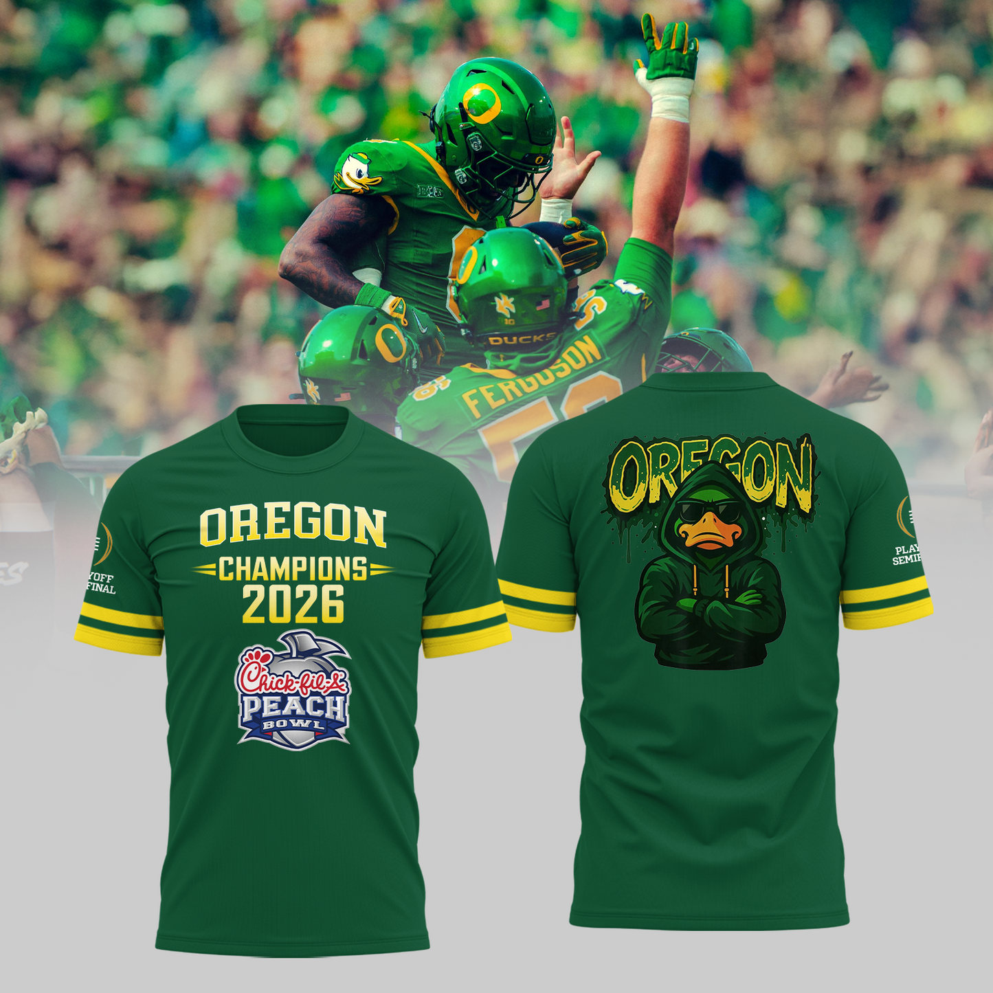 Oregon Ducks – VRBO FIESTA BOWL Champions T-shirt