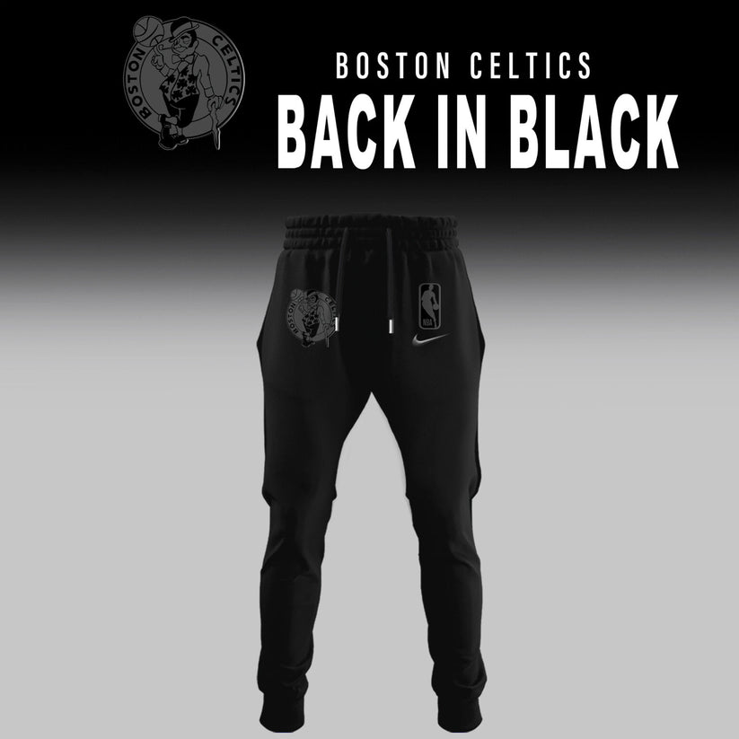 Boston Celtics Back in Black Limited Edition T-Shirt
