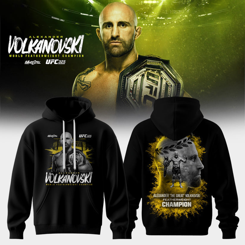 Alexander Volkanovski UFC 325 Featherweight Champion Hoodie