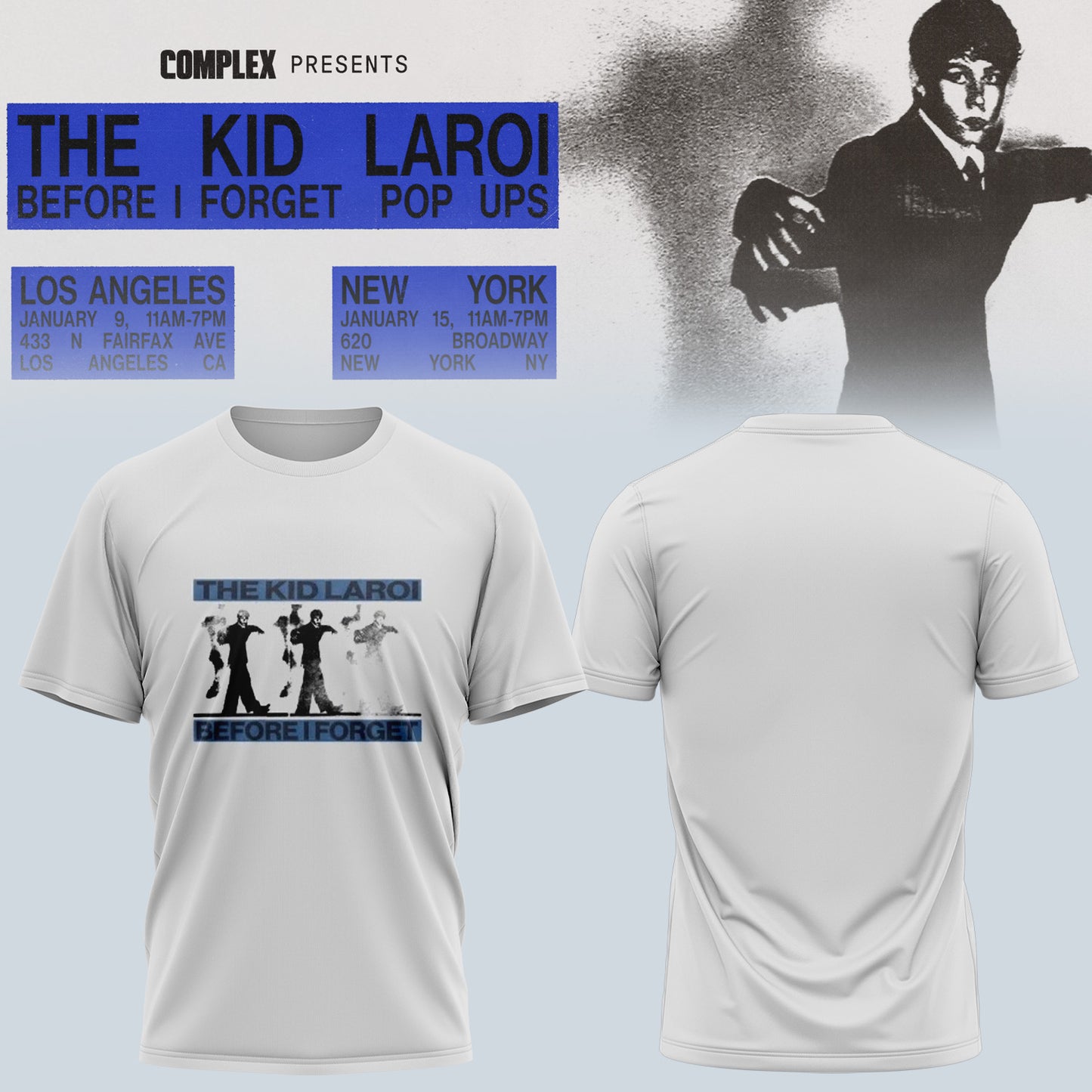 BEFORE I FORGET” New Merch shirt