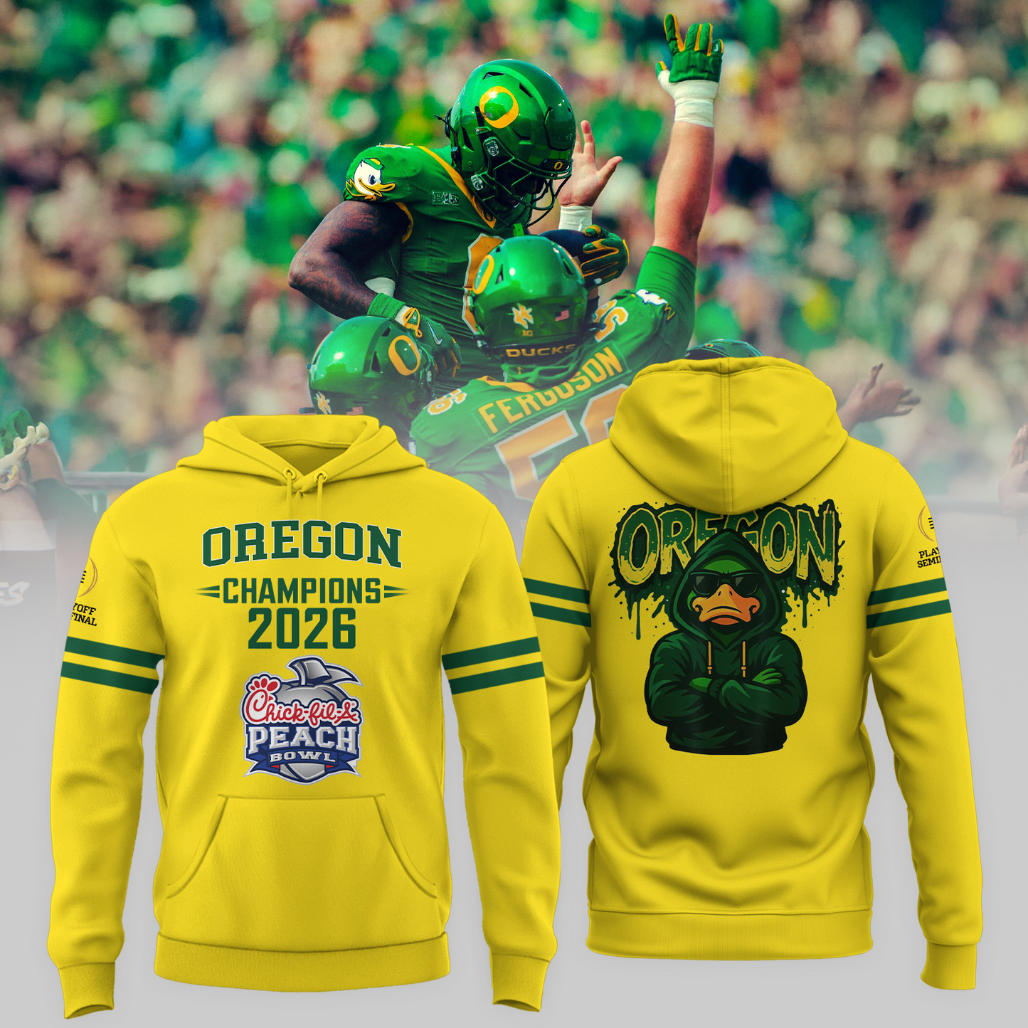 Oregon Ducks – VRBO FIESTA BOWL Champions Hoodie