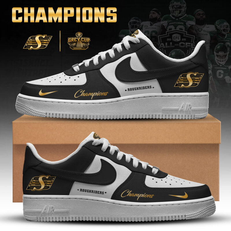 .Saskatchewan Roughriders – 112th Grey Cup Champions Sneaker