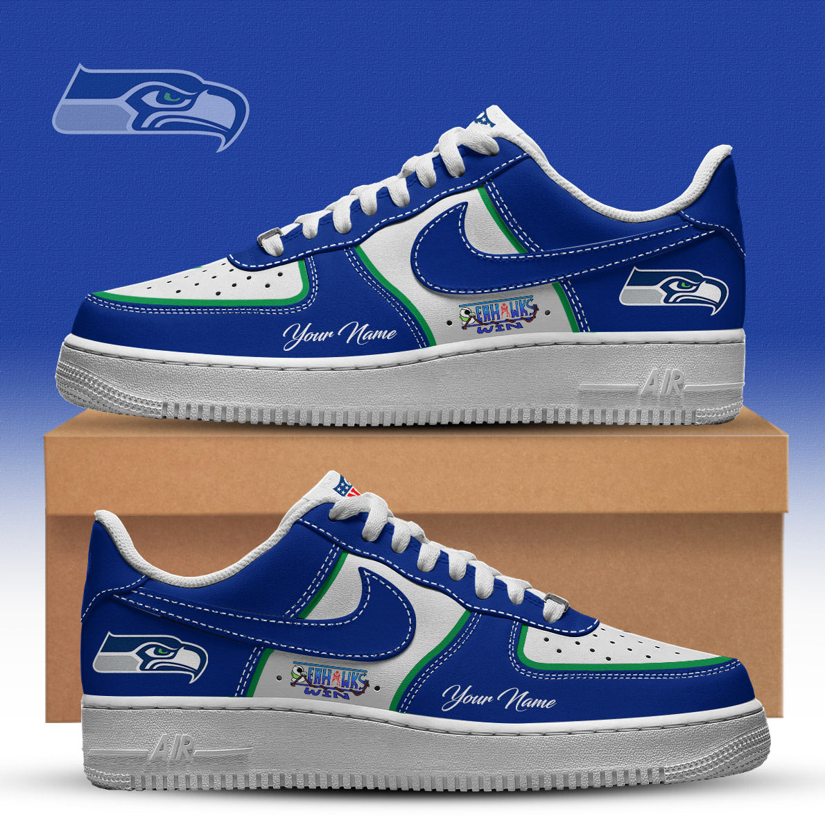 ..Seahawks Collection x Onepiece Limited AF1, Selling Out Fast