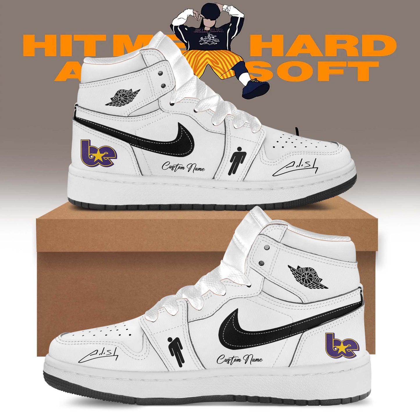 .Billie Eilish Hit Me Hard and Soft: The Tour Shoes 4