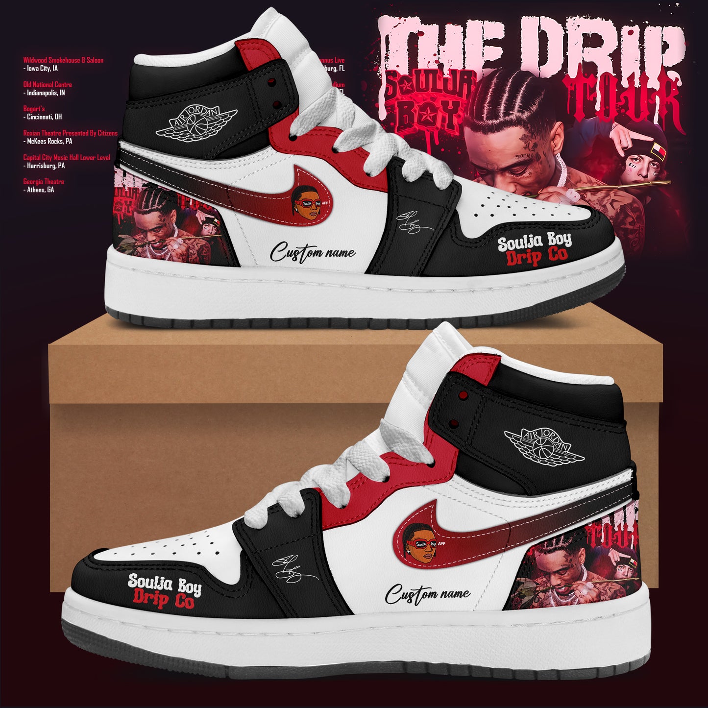 _SOULJA BOY LIMITED DRIP 2026 TOUR SNEAKER MERCH IS HERE
