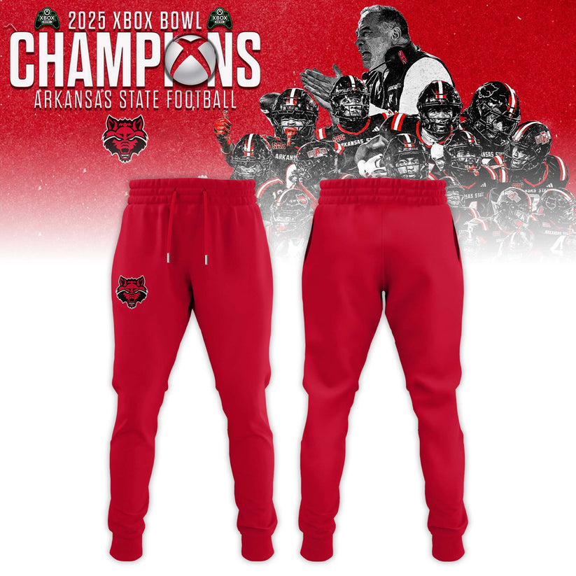 Arkansas State Red Wolves 2025 Xbox Bowl Champions Sweatshirt