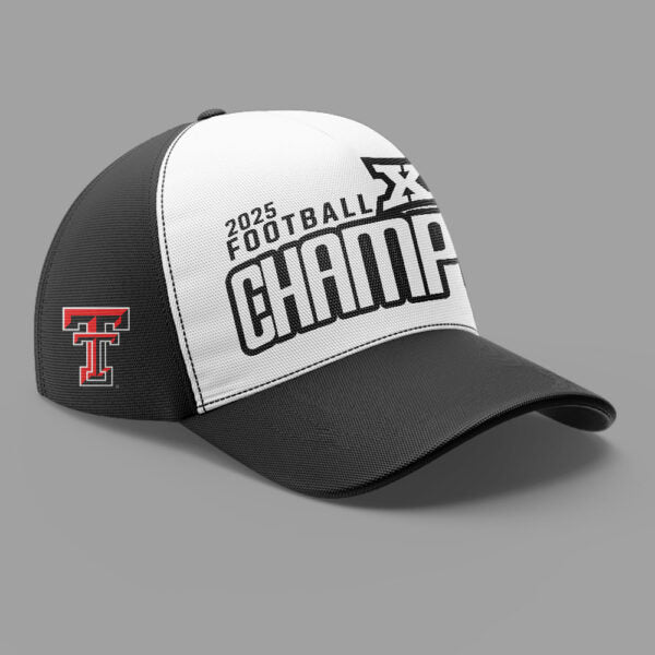 Texas Tech Red Raiders B12 CHAMPIONS 2025 Black Shirt