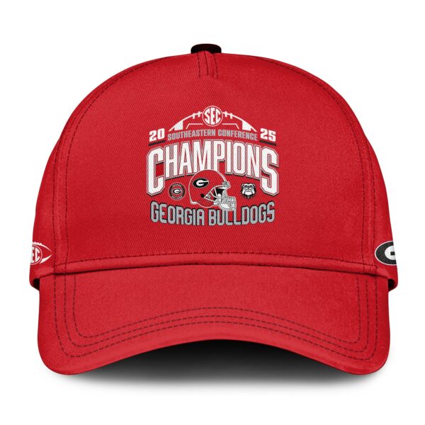 , UGA 2025 SEC Football Conference Champions T-Shirt Limited Edition 01