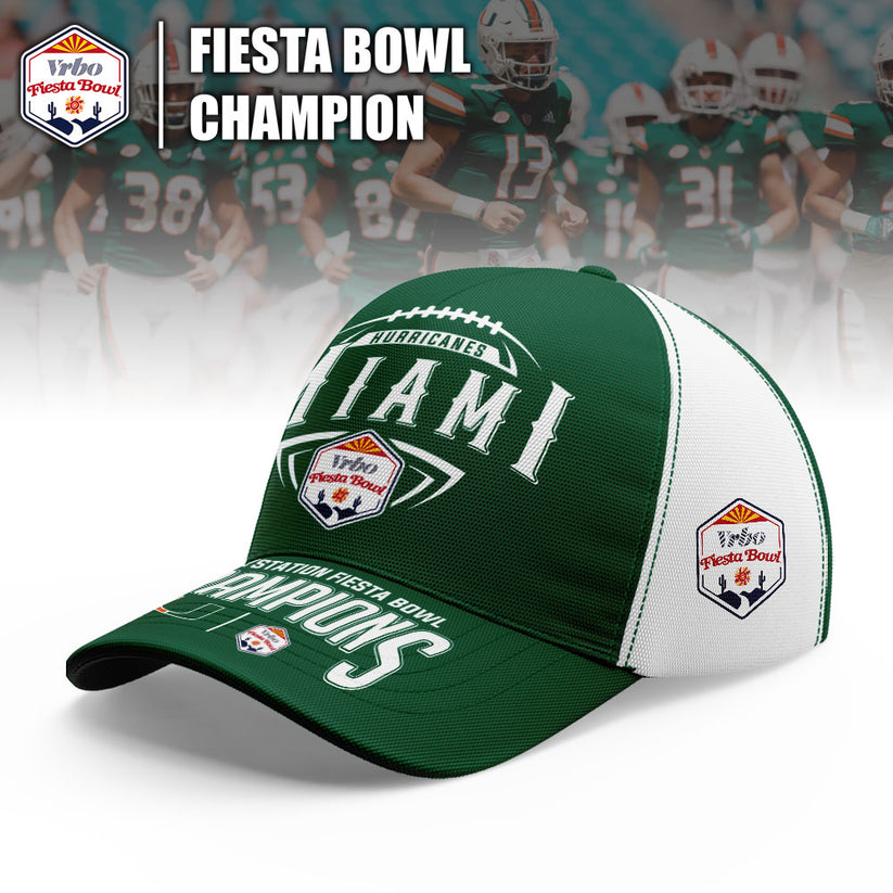 Miami Hurricanes College Football Playoff 2025 Fiesta Bowl Champions Combo Hoodie