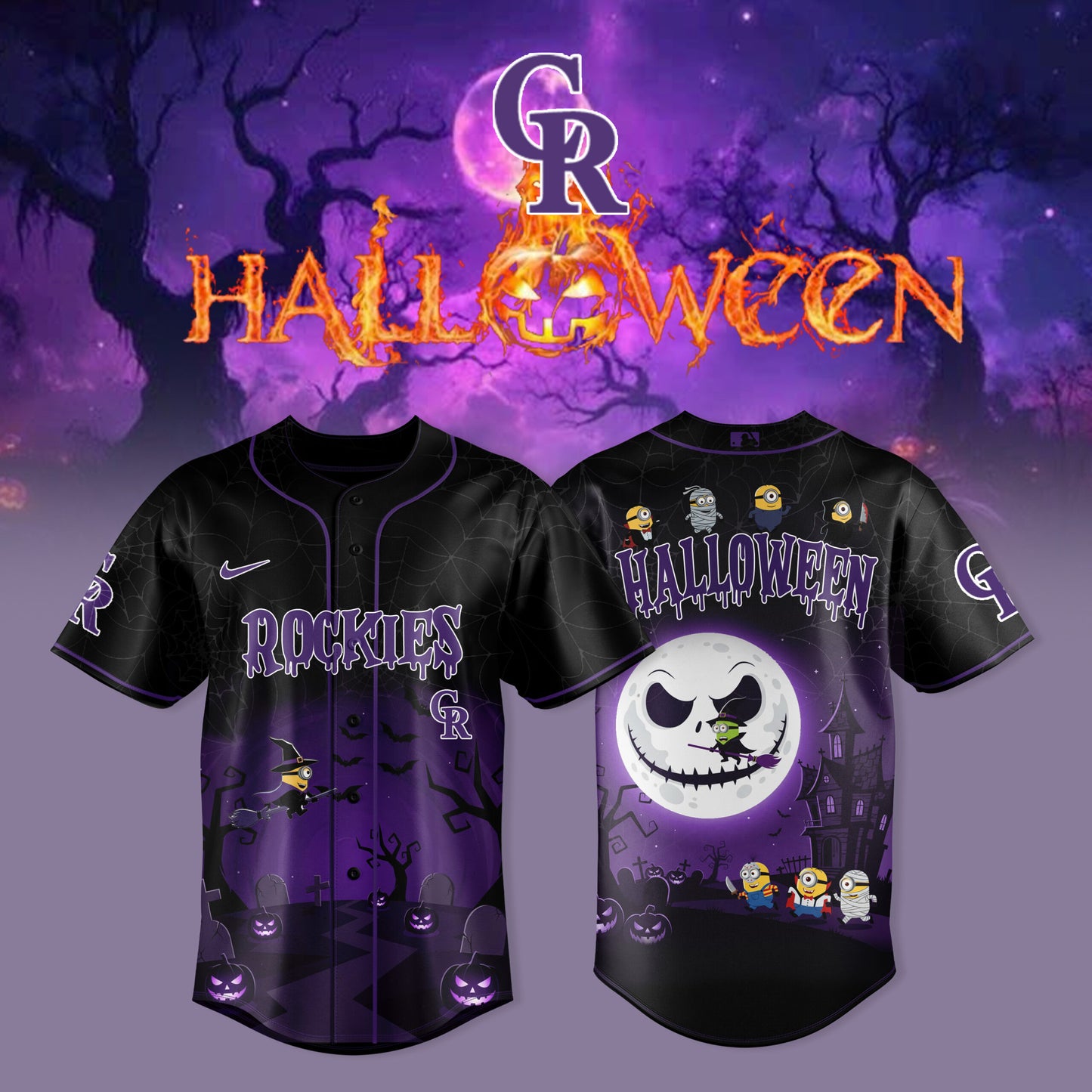 _ Colorado Rockies x Minions Halloween Night