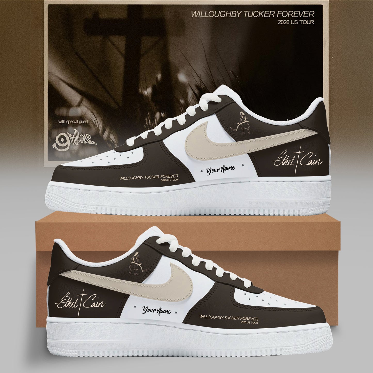 Willoughby Tucker Forever Tour 2026 Shoes