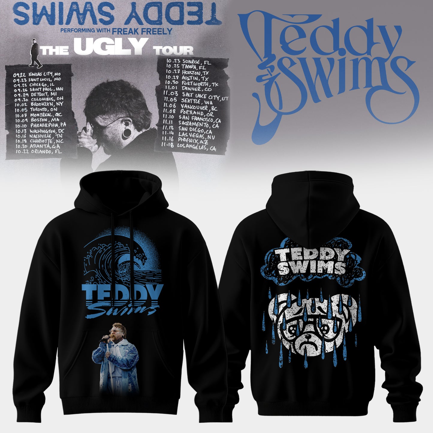 🔥 TEDDY SWIMS 2026 TOUR MERCH HOODIE – LIMITED EDITION 🎤