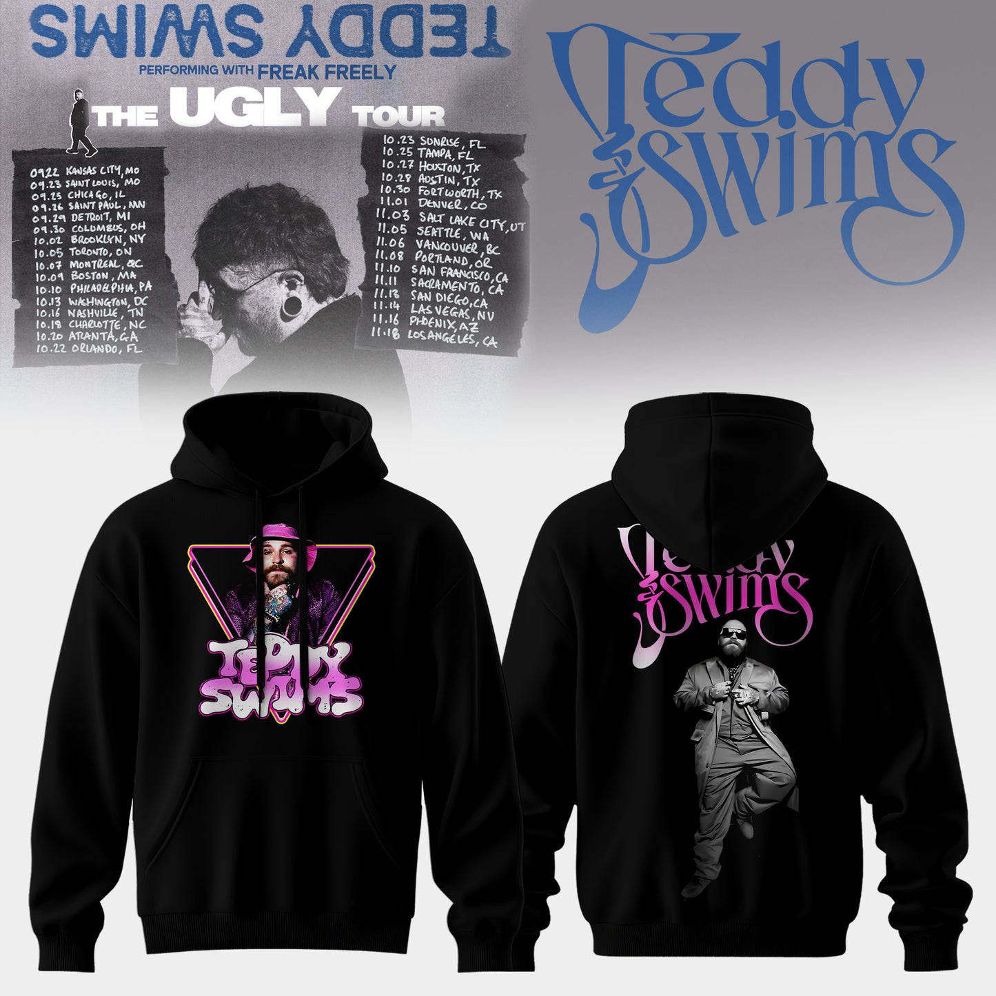 🔥 TEDDY SWIMS 2026 TOUR MERCH HOODIE – LIMITED EDITION 🎤
