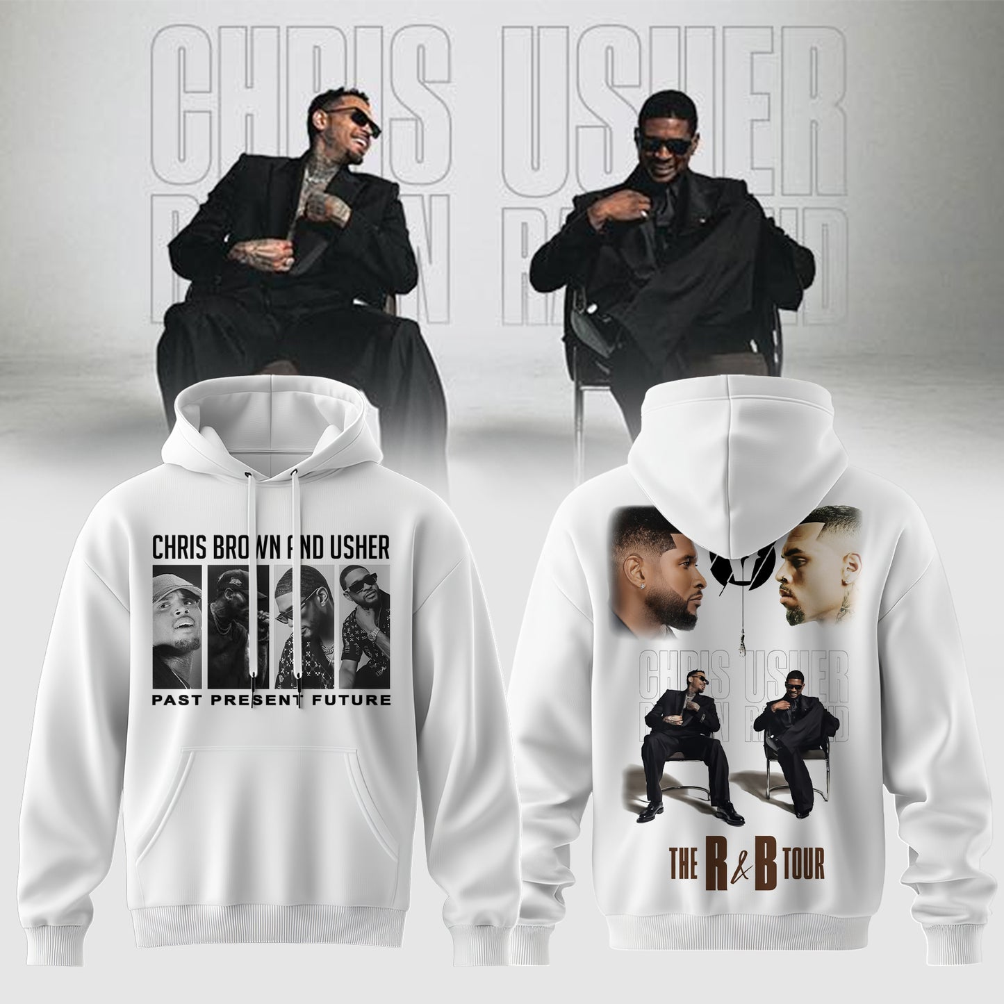 _Chris Brown and Usher – The R&B Tour Edition Hoodie