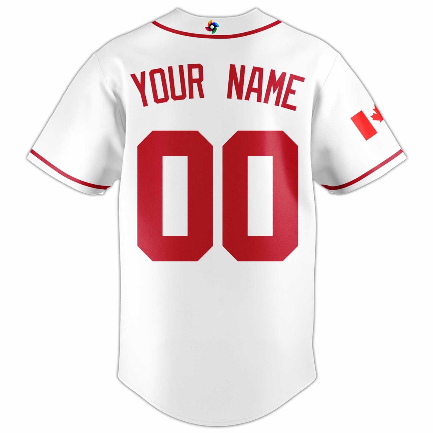 Canada Baseball 2026 Limited Edition White Jersey