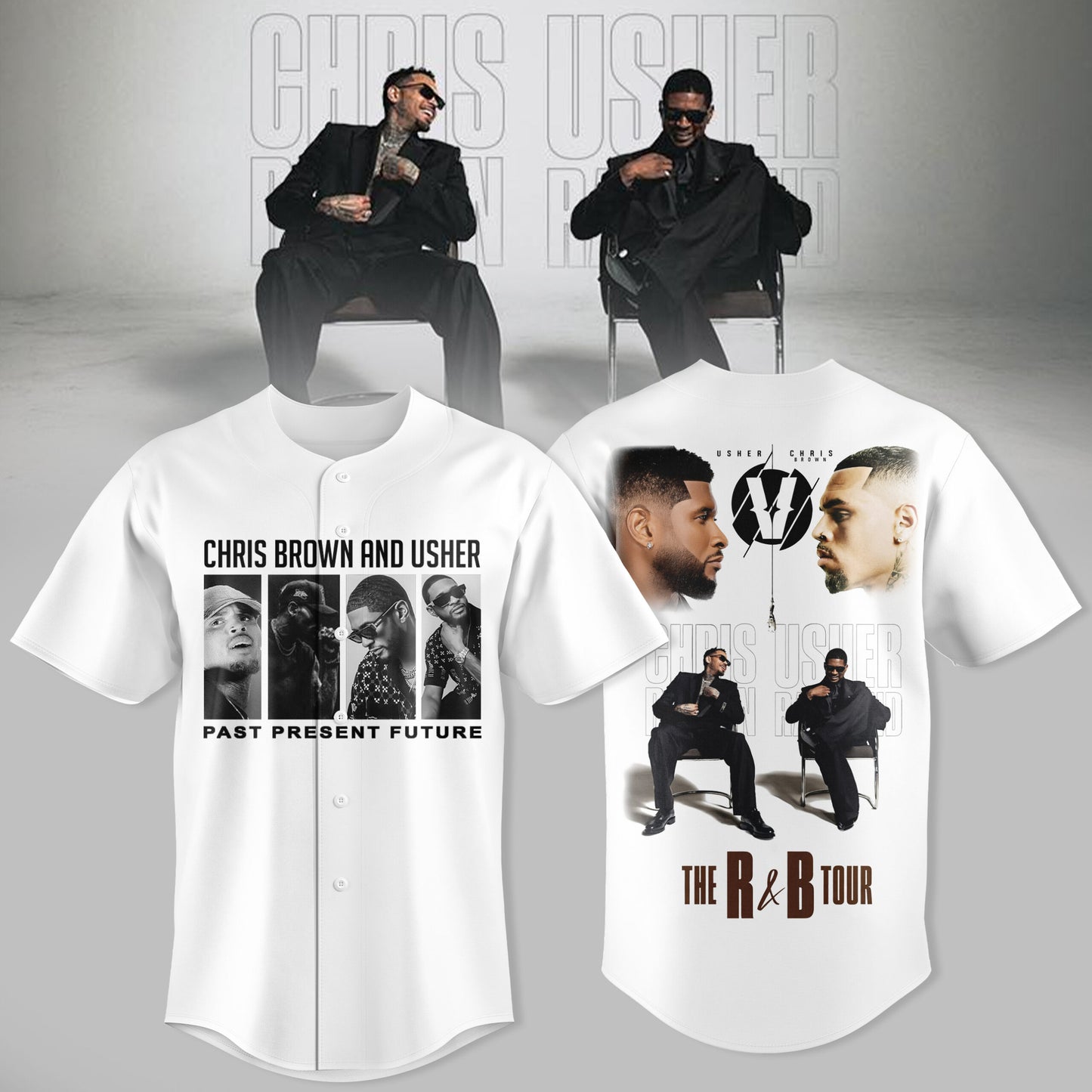 _Chris Brown and Usher – The R&B Tour Edition Jersey