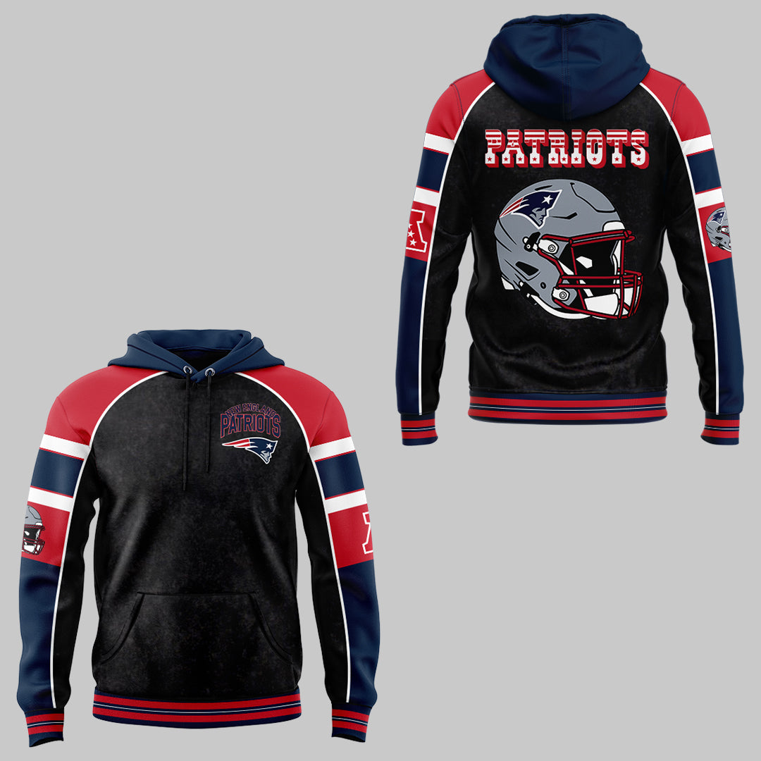 Limited Edition NE Patriots Vintage Hoodie-KC12022513