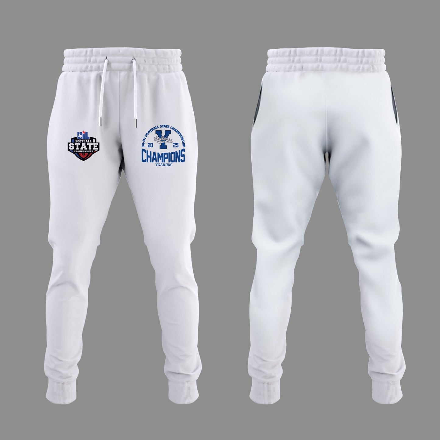 Limited Edition Yoakum Champions🏆3A-D1 𝐅𝐨𝐨𝐭𝐛𝐚𝐥𝐥 𝐂𝐡𝐚𝐦𝐩𝐢𝐨𝐧𝐬𝐡𝐢𝐩 2025 T-Shirt