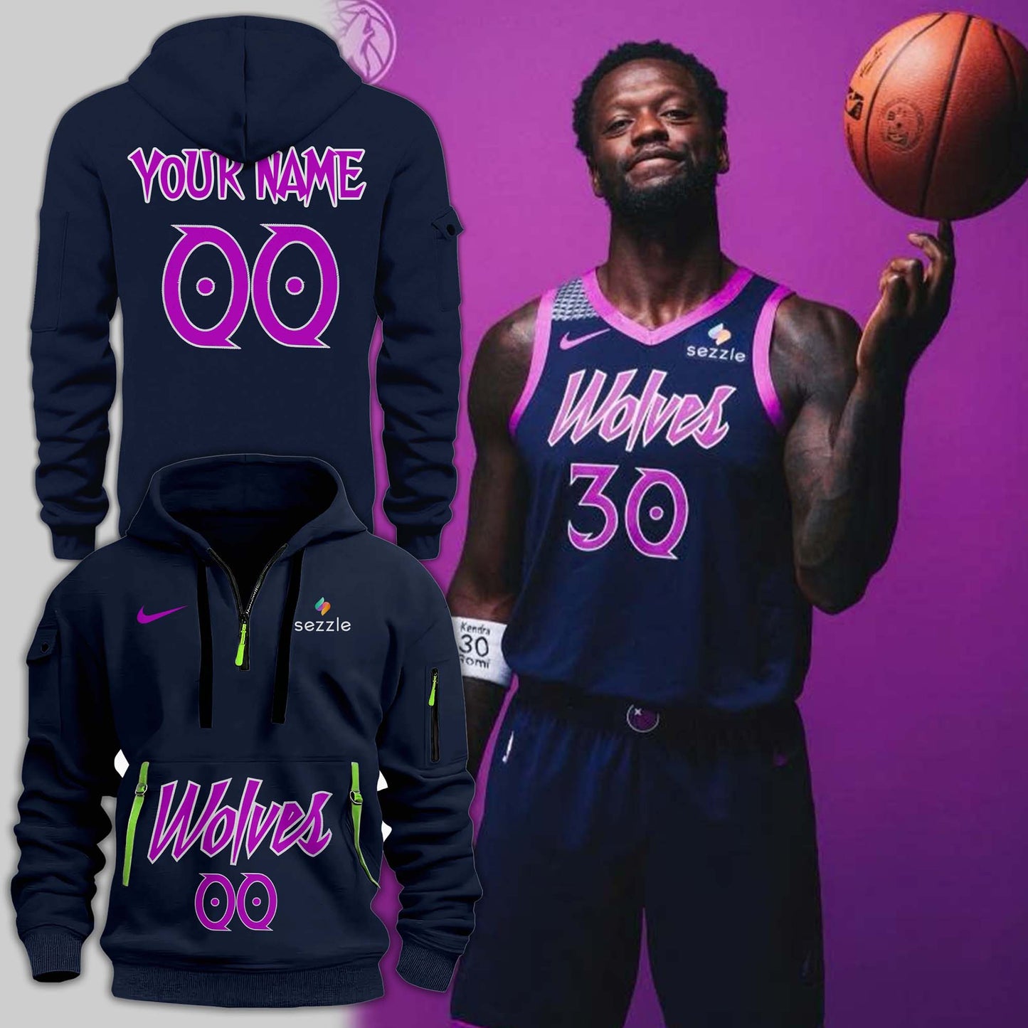 Minnesota Timberwolves city edition 2025/2026 personalized