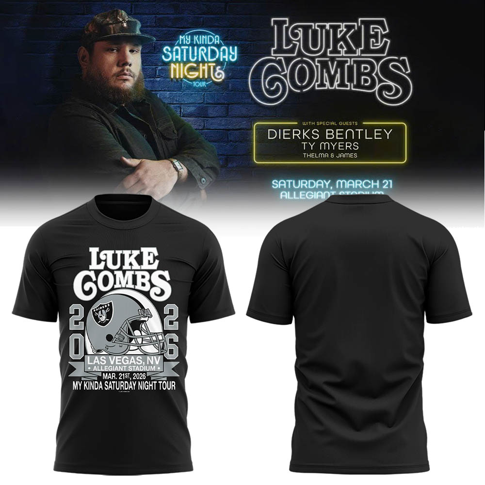 Limited Edition “My Kinda Saturday Night Tour” Tshirt-LL260322006