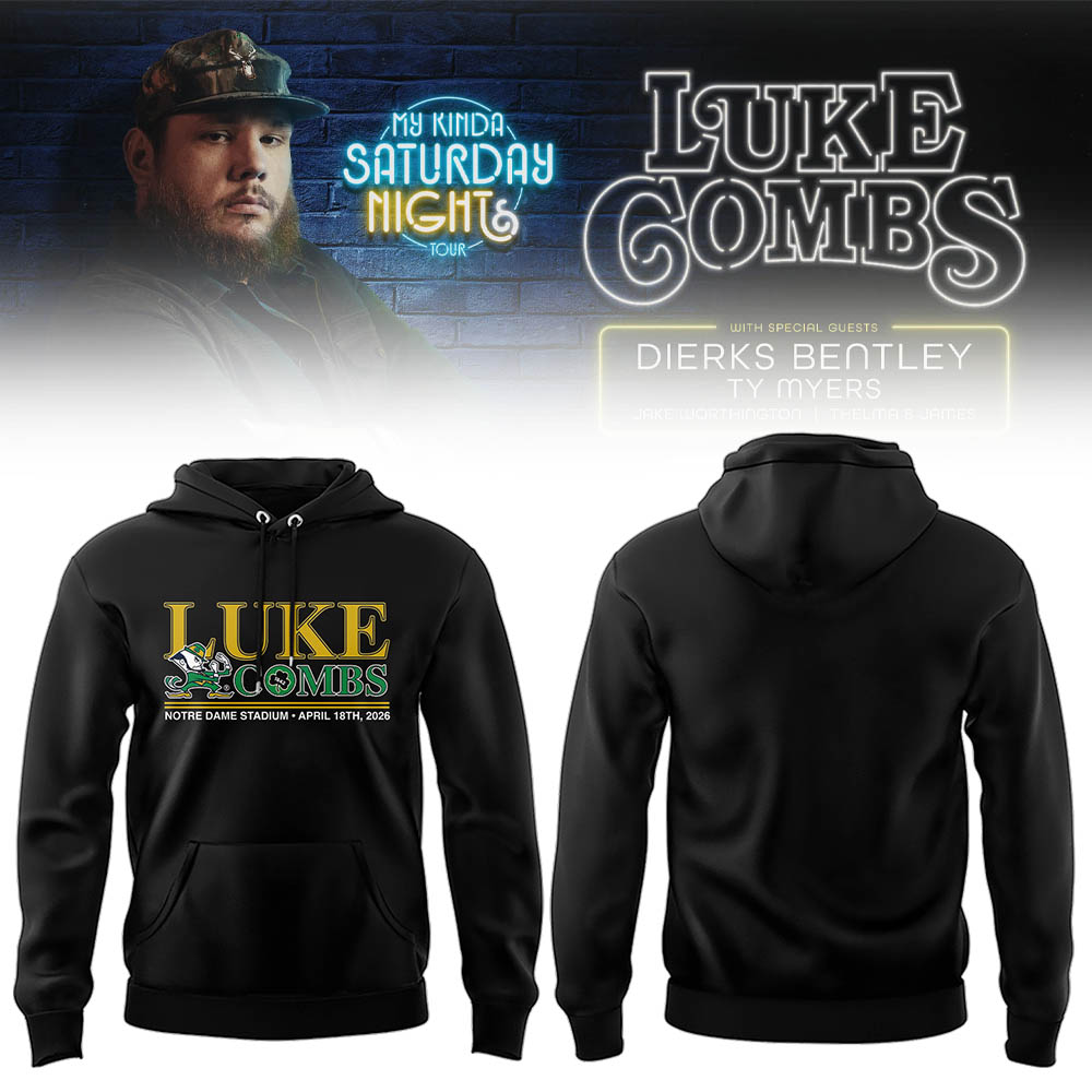Limited Edition “My Kinda Saturday Night Tour” at Notre Dame Stadium Hoodie-LL2604160028