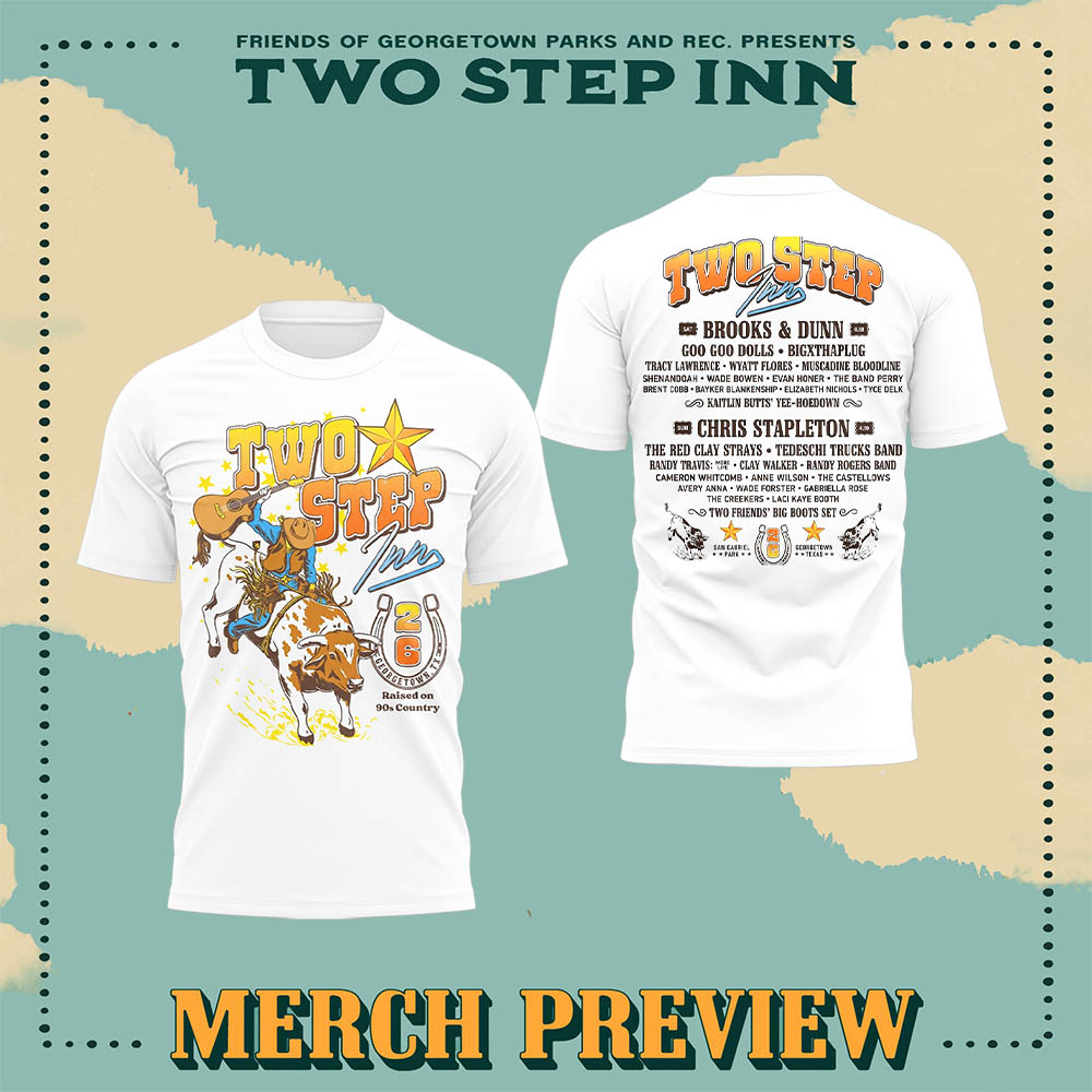 Limited Edition Two Step Inn Festival 2026 Tshirt-LL260419003