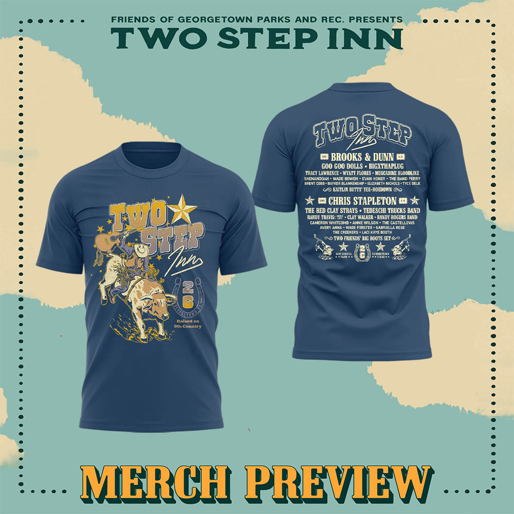 Limited Edition Two Step Inn Festival 2026 Tshirt-LL260419004