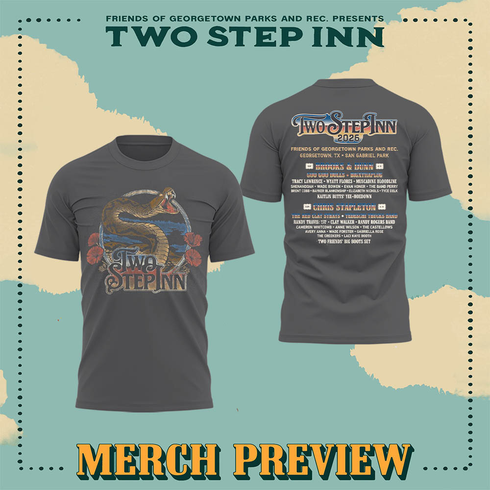 Limited Edition Two Step Inn Festival 2026 Tshirt-LL260419010