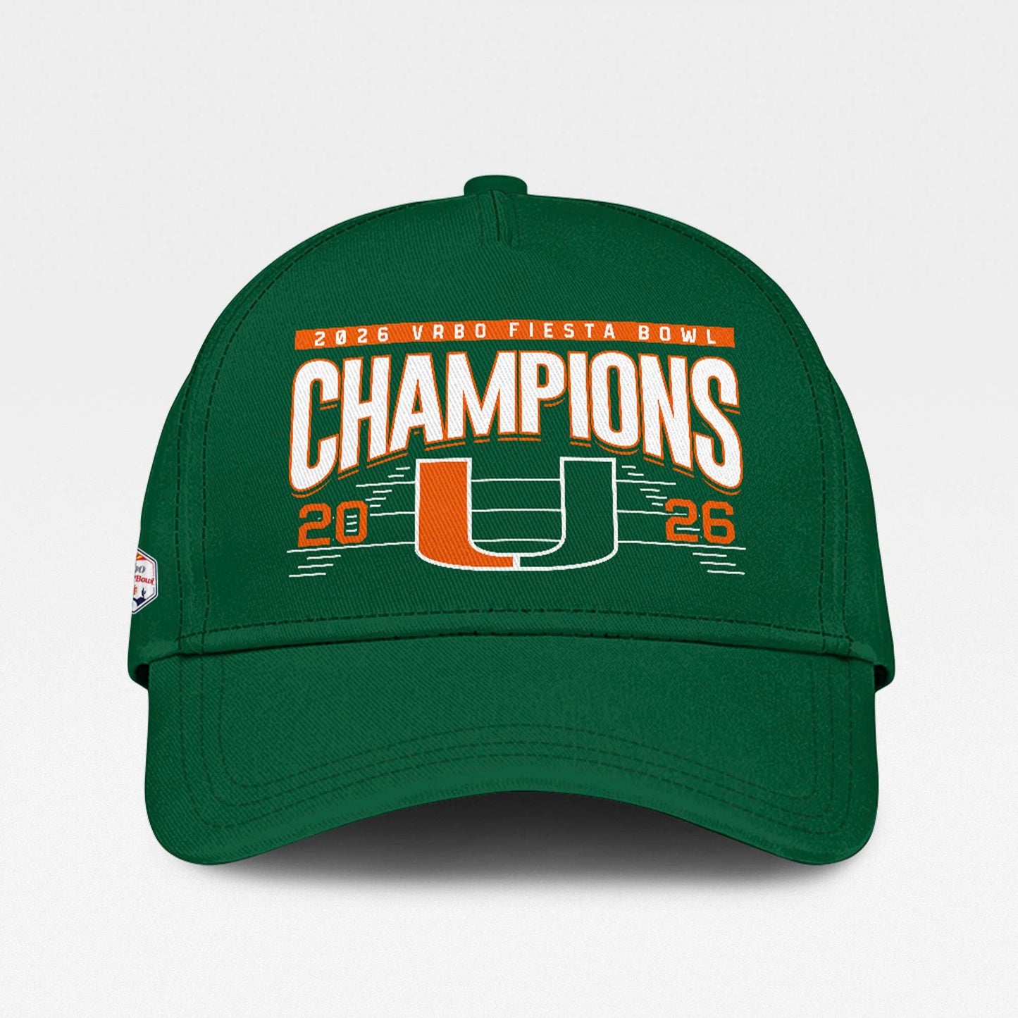Miami Hurricanes 2026 Fiesta Bowl Champions T-shirt – Green