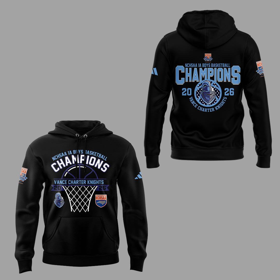 Limited Edition 1A Boys Basketball Champions 🏀🏆 Hoodie-ND03122620