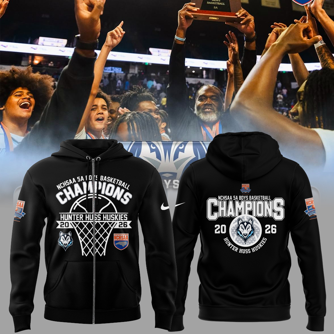 Limited Edition 5A Boys Basketball Champions 🏀🏆 Zip Hoodie