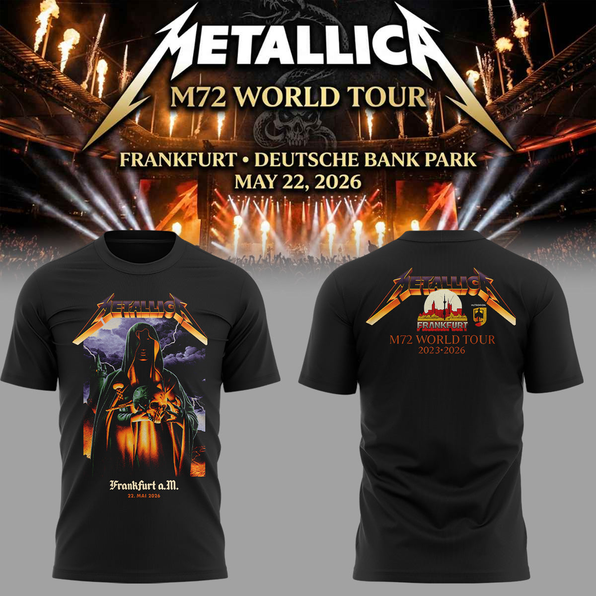 MTLC #M72Frankfurt at Deutsche Bank Park TShirt-ND05222633