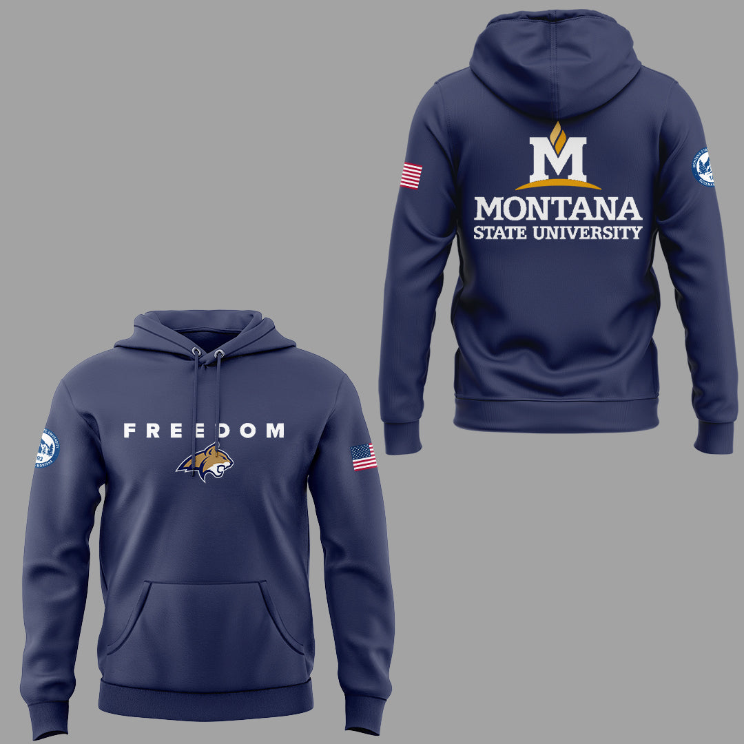 Limited Edition Montana State x Turning Point USA 2025 Hoodie | HJ59