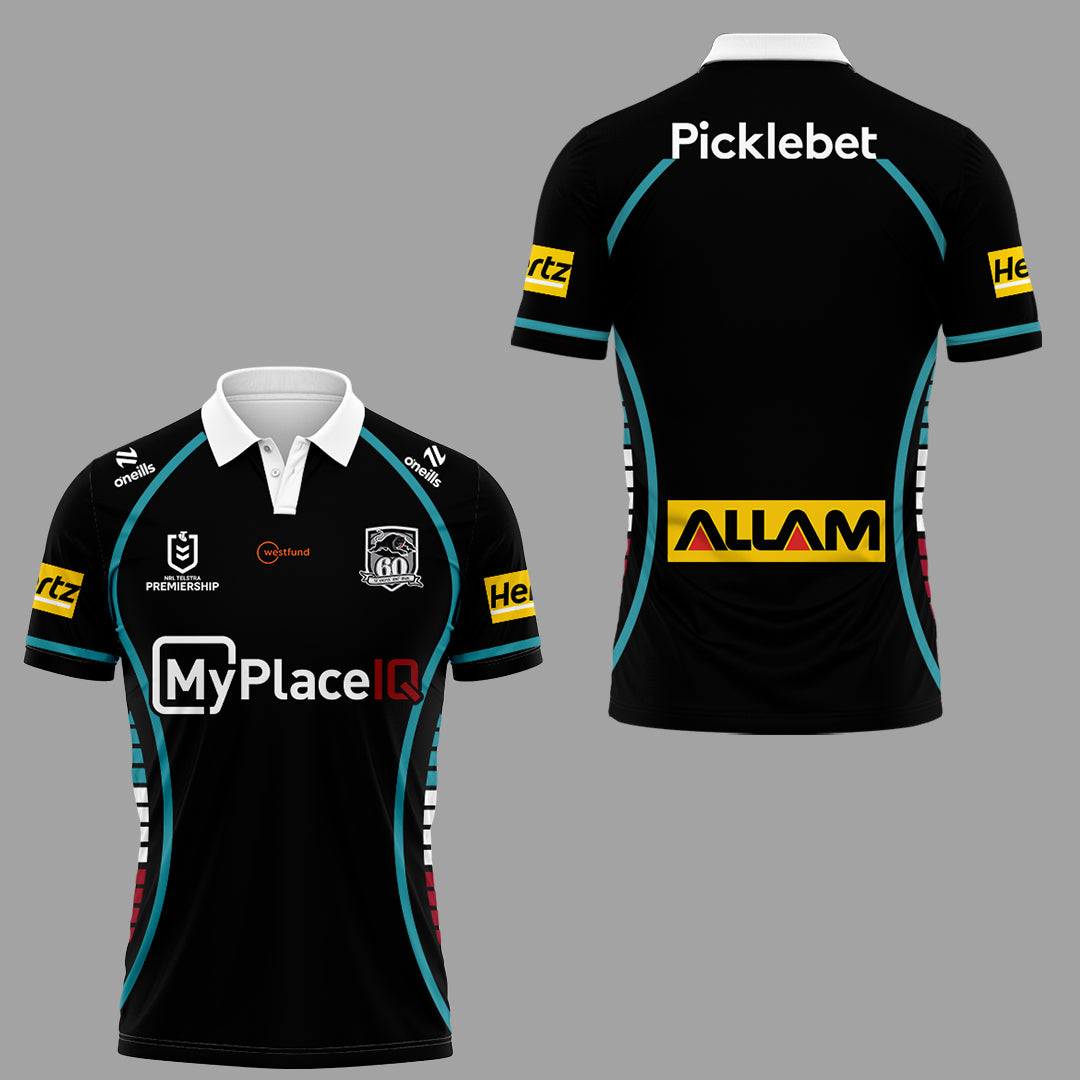 Limited Edition Panthers 2026 Heritage Polo-Shirt-ND12152533