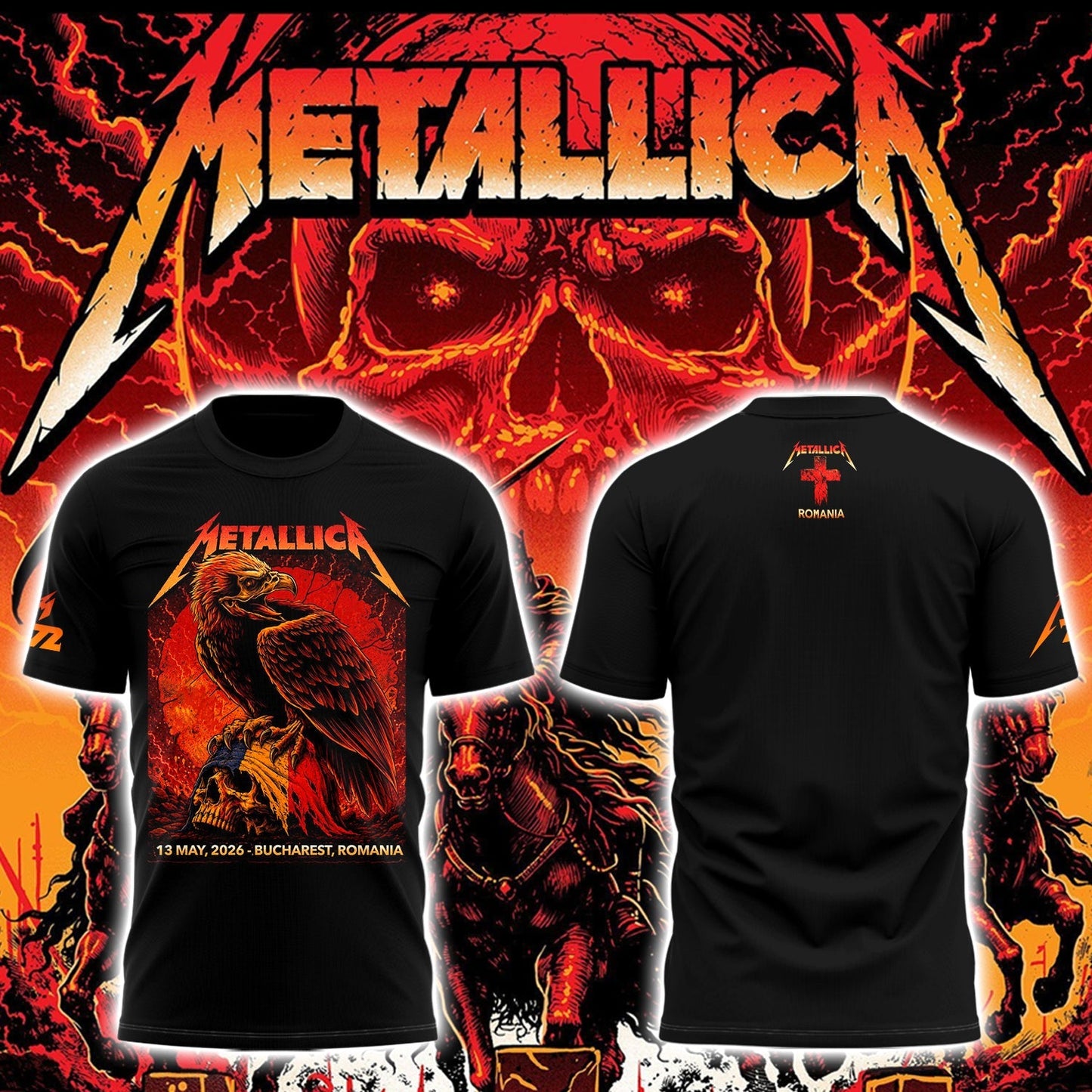 MTLC Bucharest at Național Arena 🦅🎸Shirt