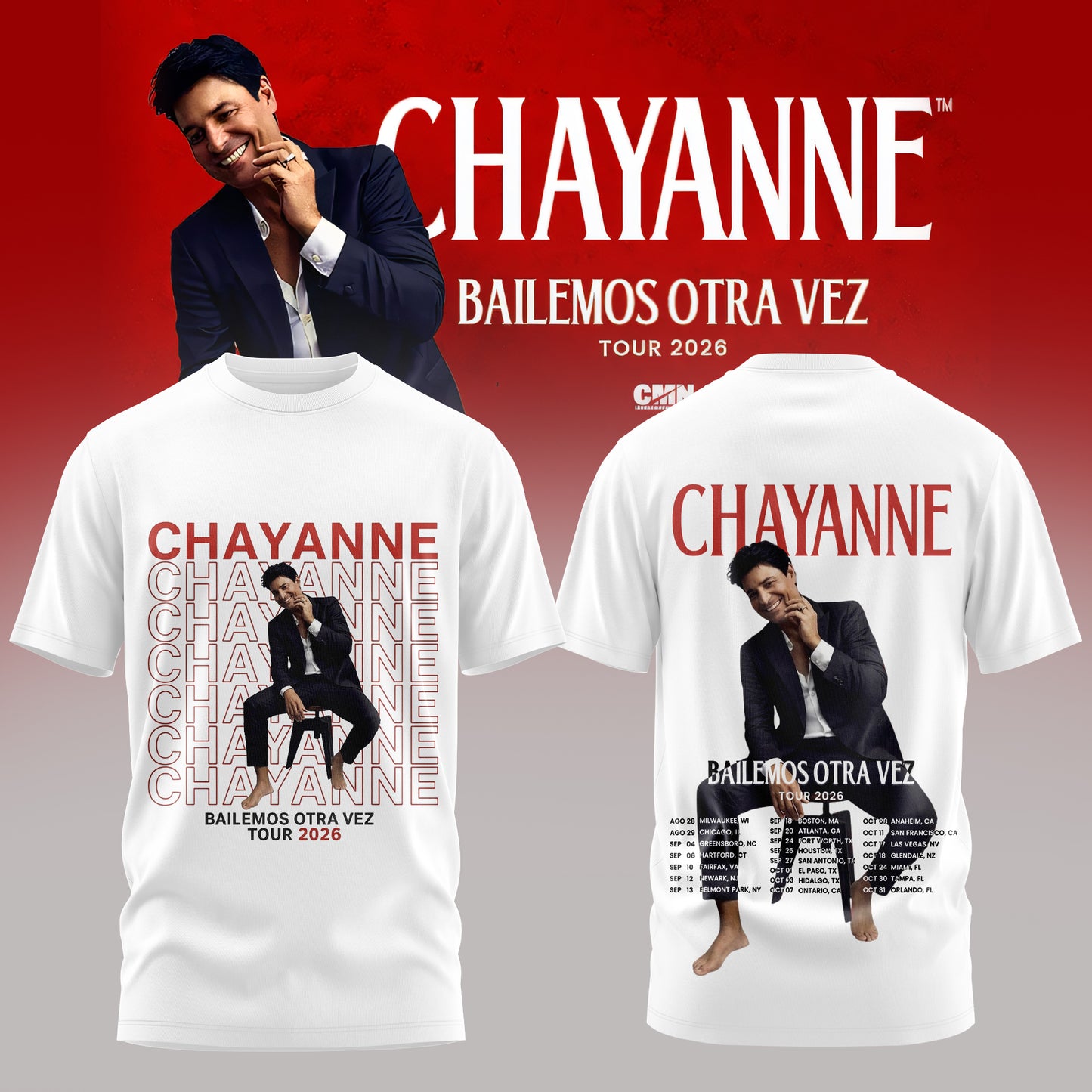 BAILEMOS OTRA VEZ TOUR T-shirt