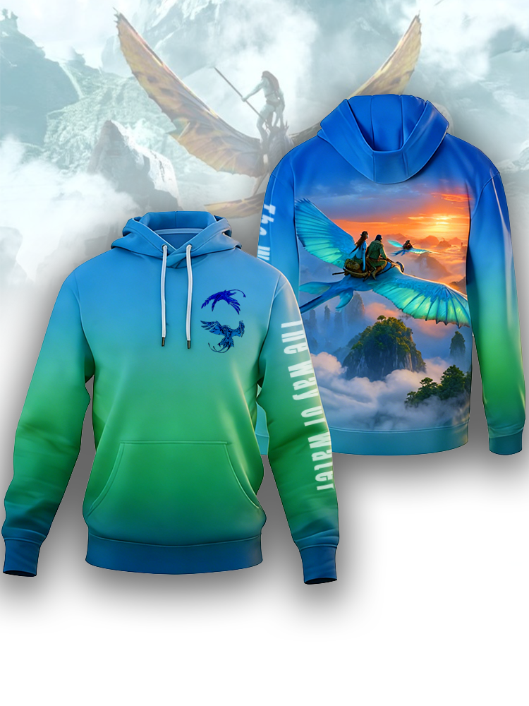 Air Flight Movie Printed Unisex Hoodie