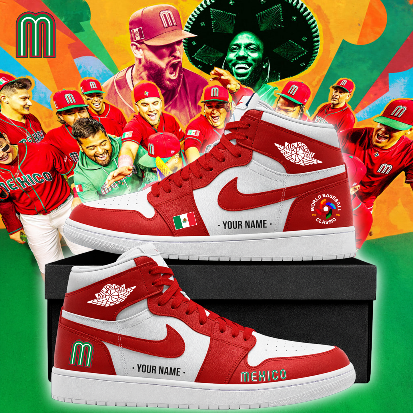 Mexico Baseball 2026 World Baseball JD1 Classic Limited Edition