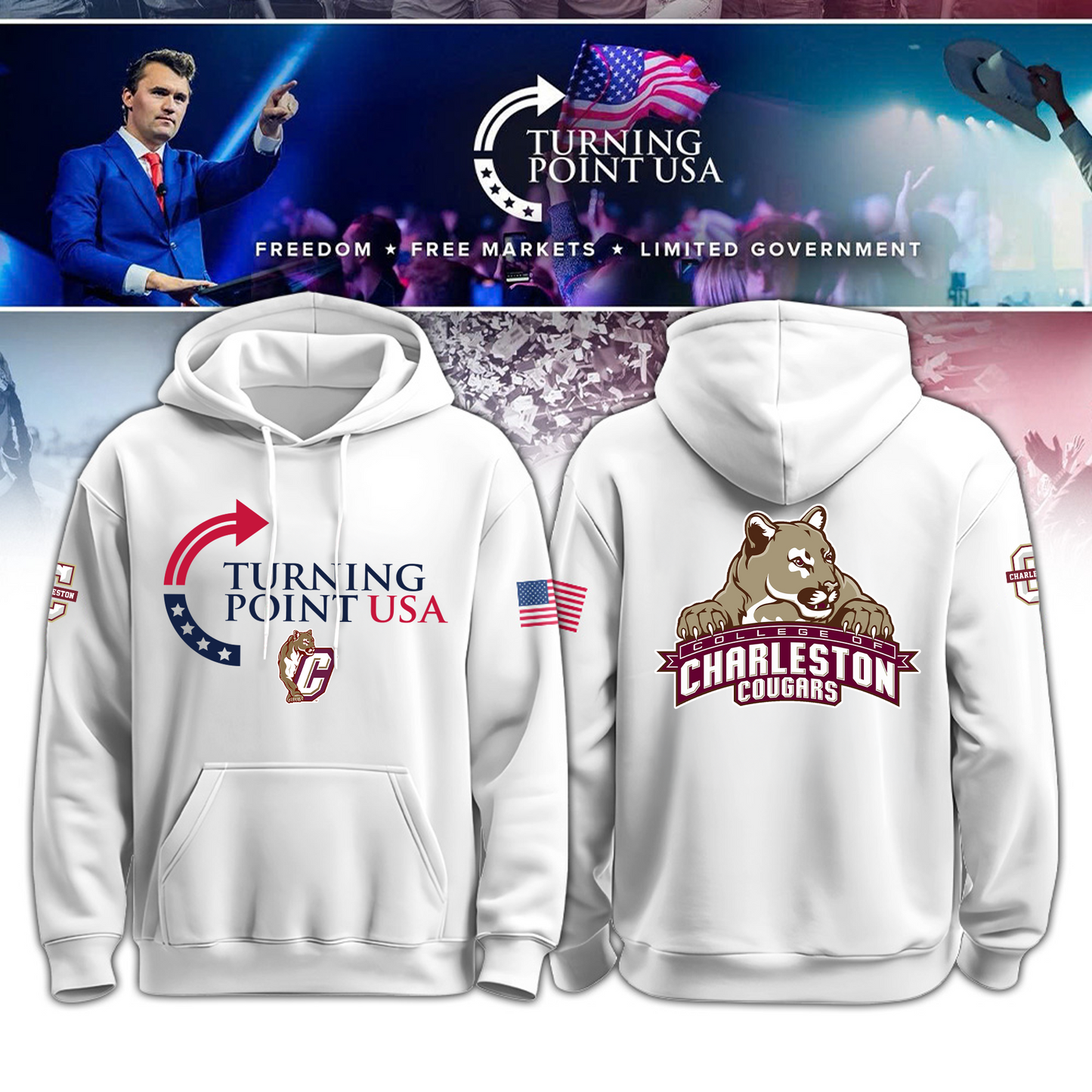 College of Charleston Freedom Hoodie