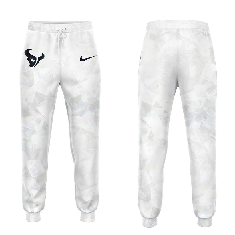 Houston Texans 2025-2026 Icy white Hoodie