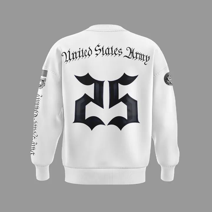 White Army Black Knights Army 250 Collection Sweatshirt